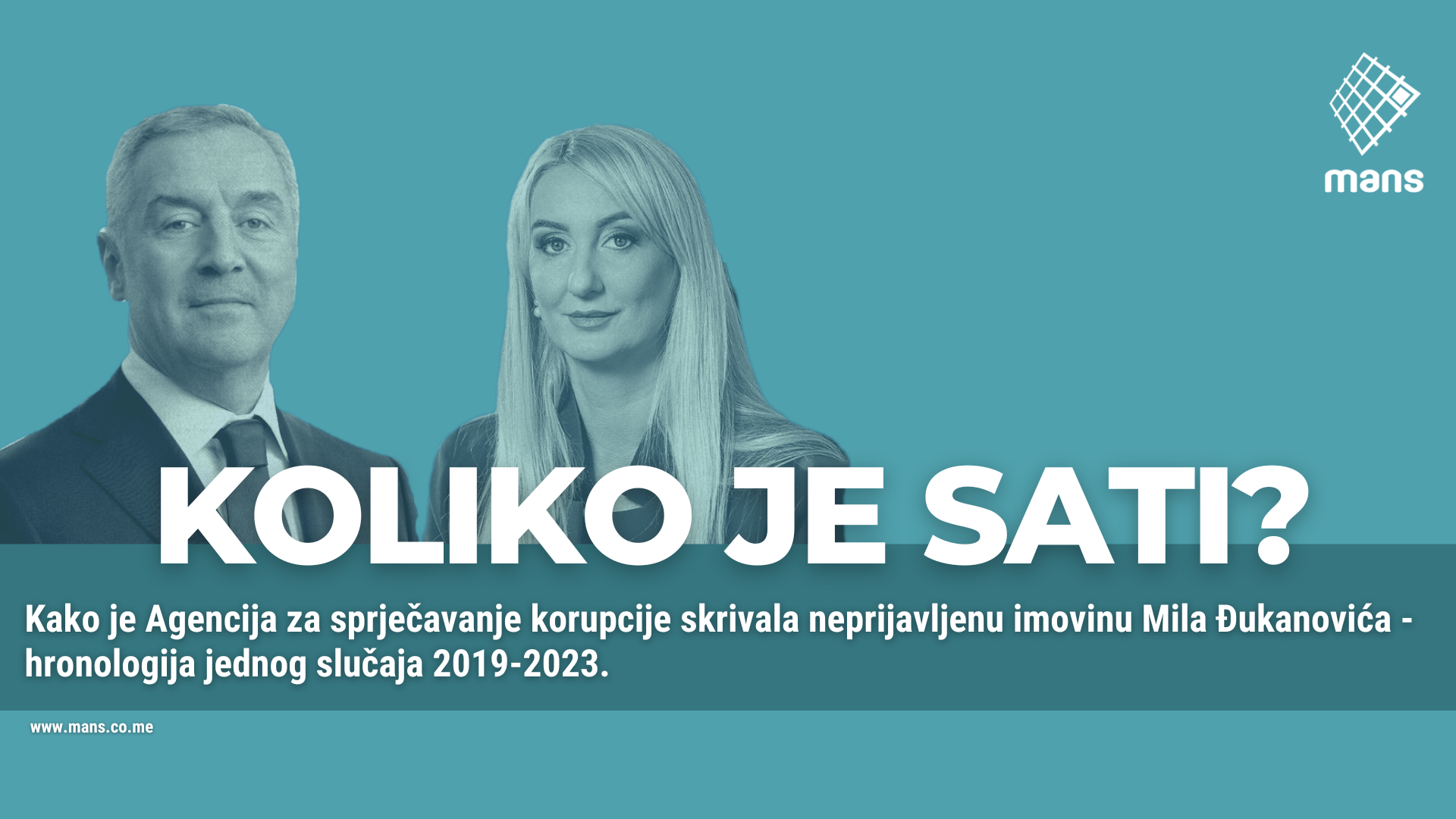 Upravni sud ponovo naložio provjeru Đukanovićeve imovine, ASK već dvije godine ignoriše pravosnažnu presudu