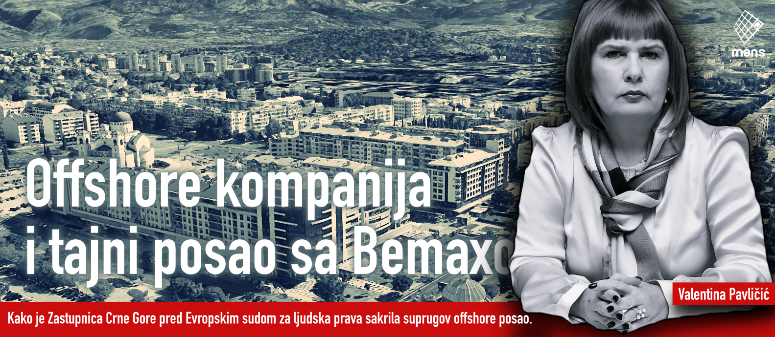 Pavličić sakrila offshore kompaniju i posao sa Bemax-om