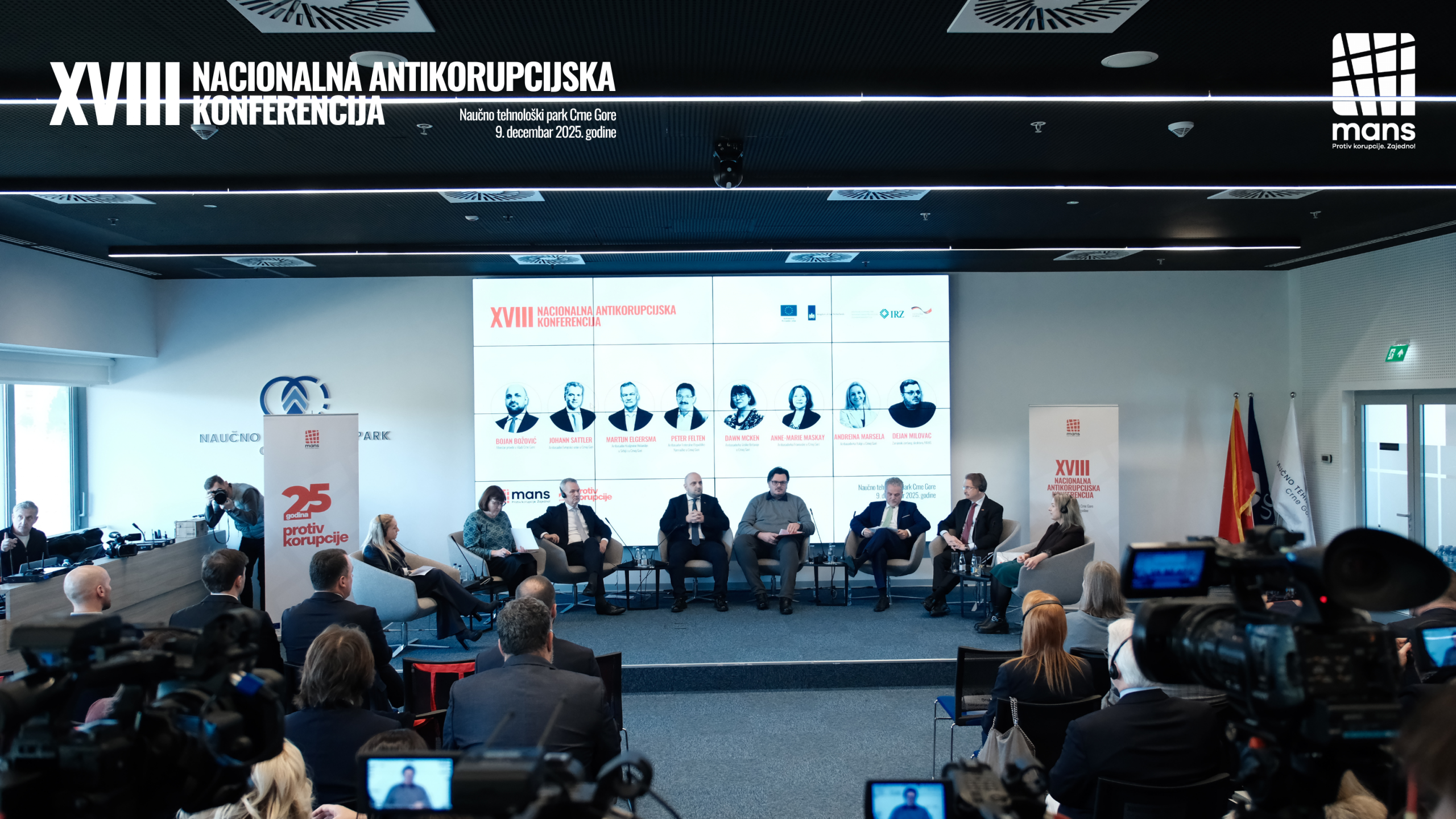 XVIIIACC2025: Korupcija u Crnoj Gori je i dalje dio sistema